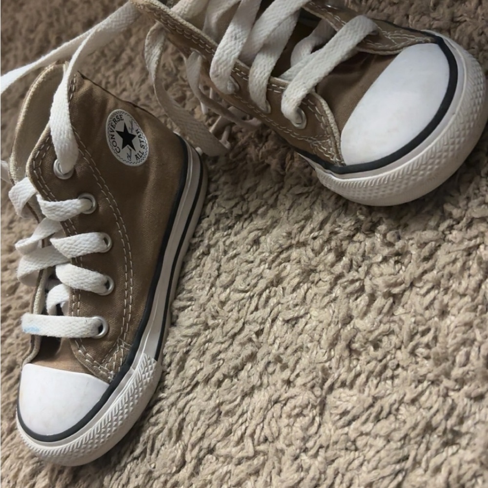 Converse Kids Brown High-Top Sneakers
